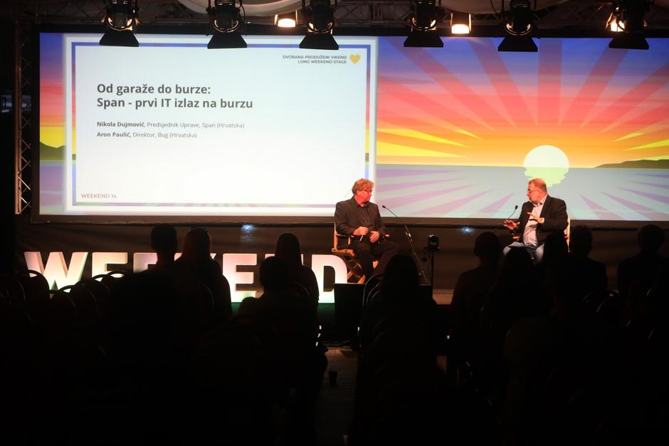 Rovinj: Weekend Media Festival, predavanje Od garaže do burze