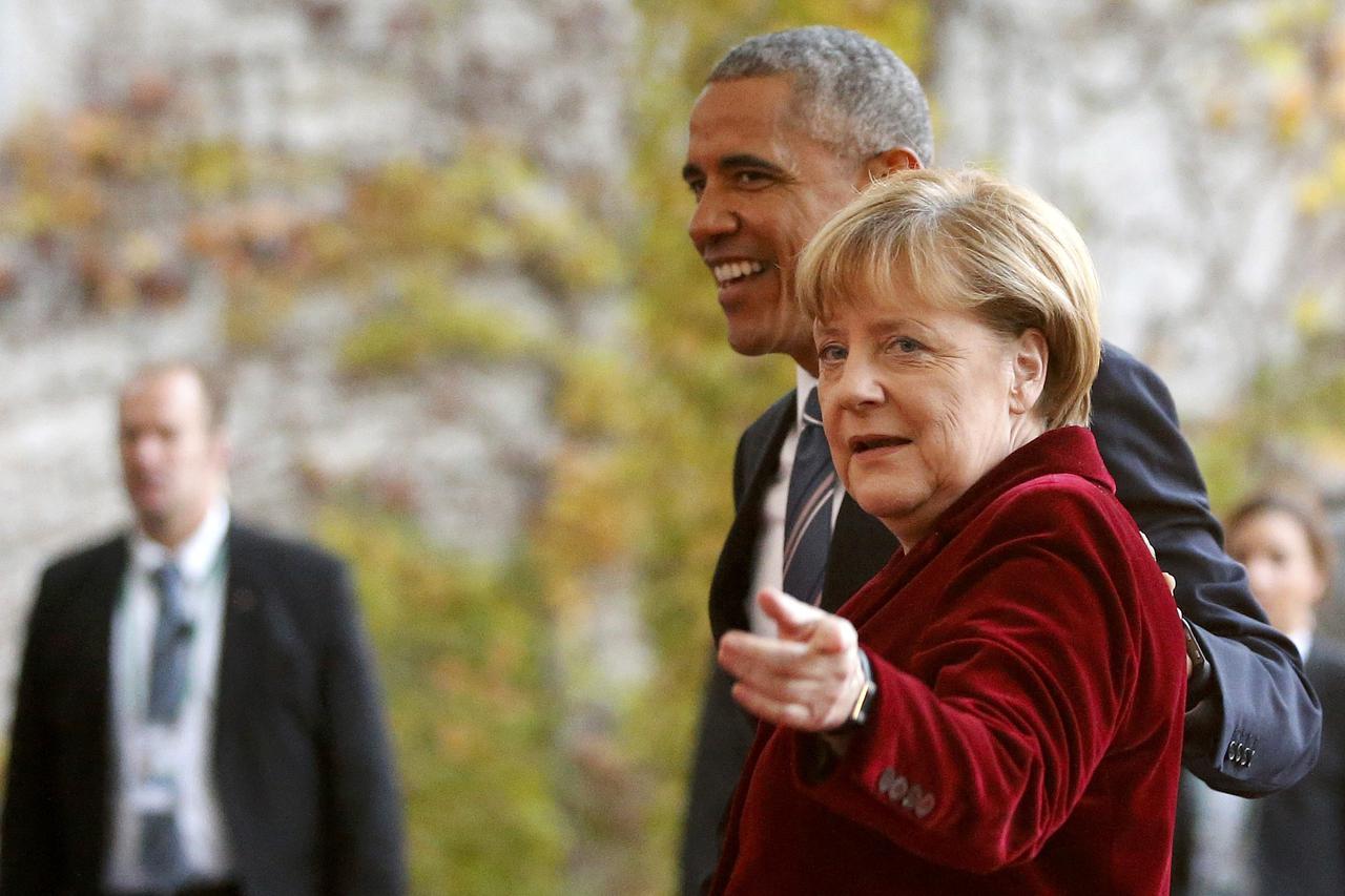 Obama Merkel