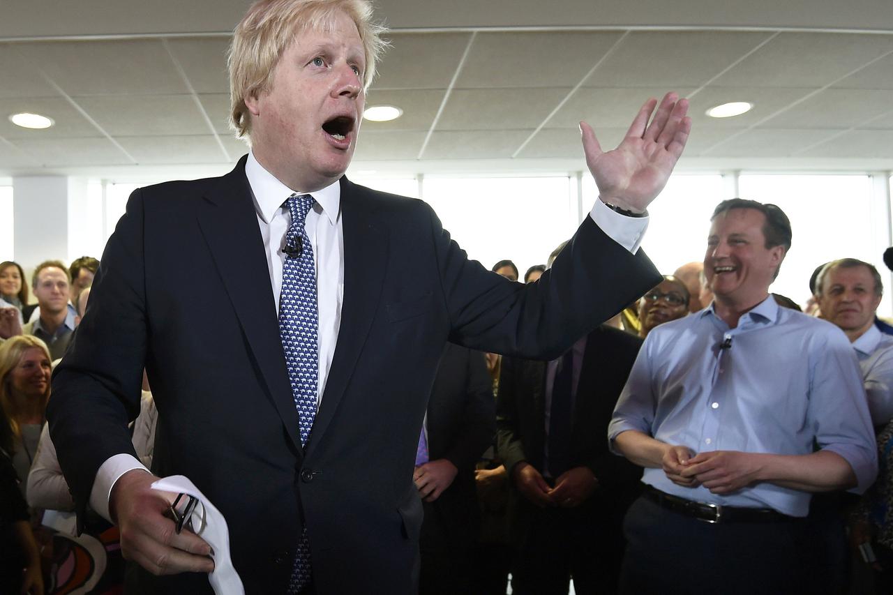 Boris Johnson i David Cameron