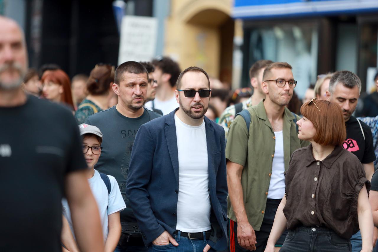 Zagreb: Tomislav Tomašević sudjelovao na 25. Povorci ponosa