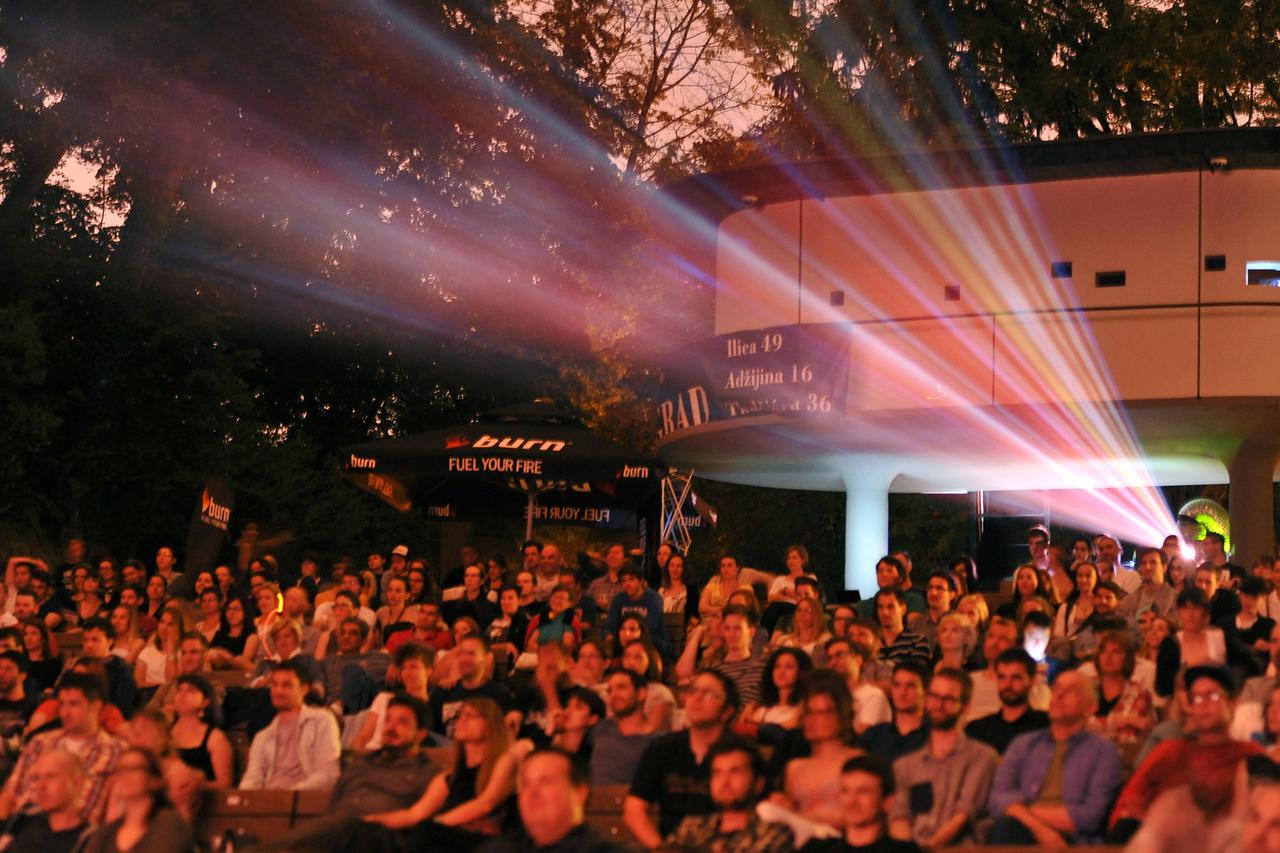 05.07.2014., Tuskanac, Zagreb - Zatvaranje cetvrtog po redu Fantastic film festivala, koji se odrzava u ljetnom kinu Tuskanac pod vedrim nebom, a u sklopu kulturnog programa ZgKul.  Photo: Nina Djurdjevic/PIXSELL