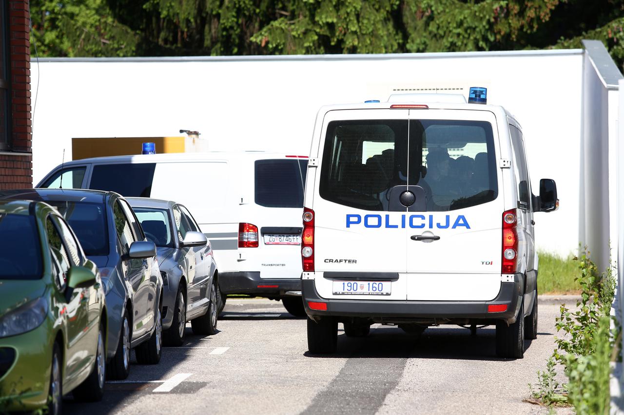 V. Gorica: Jako osiguranje zgrade Županijskog suda gdje se odlučuje o izručenju Alena Čamdžića