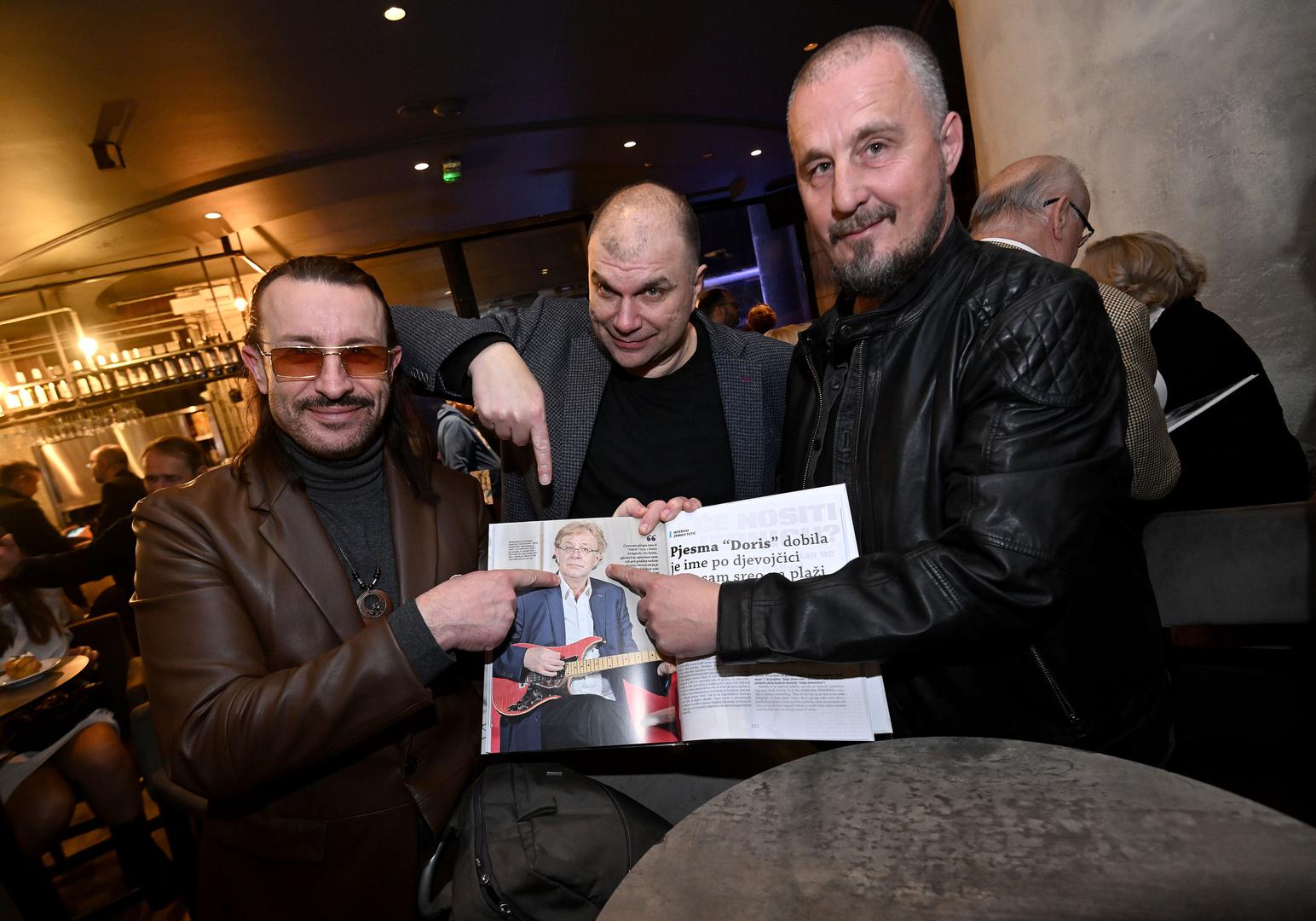 15.03.2023., Zagreb - 70 godina Zagrebackog festivala, promocija monografije i dodjela posebnog priznanja Dragi Diklicu. Mladen Burnac Photo: Marko Lukunic/PIXSELL
