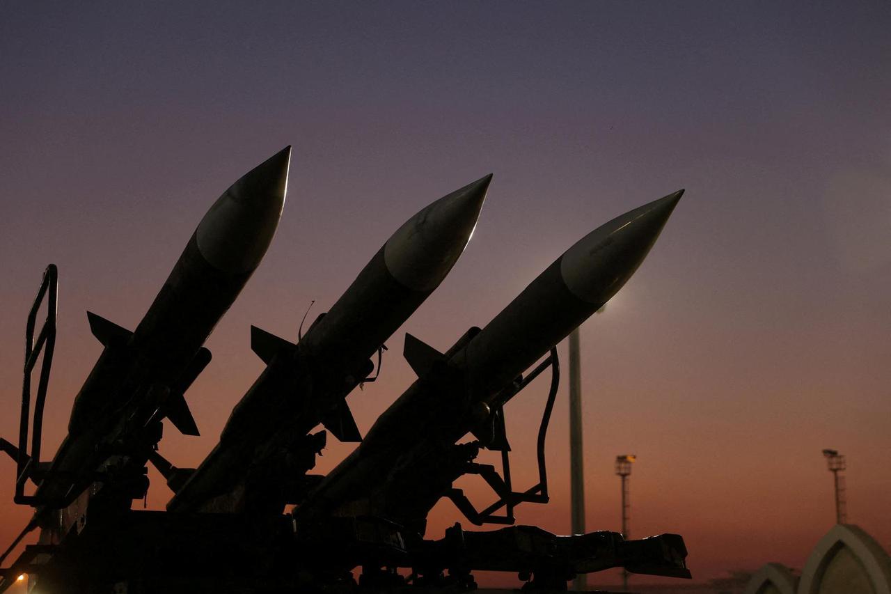 FILE PHOTO: Iranian missiles are displayed at the Islamic Revolutionary Guard Corps(IRGC) Aerospace Force Museum in Tehran