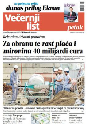 Naslovnica 14.11.2025.