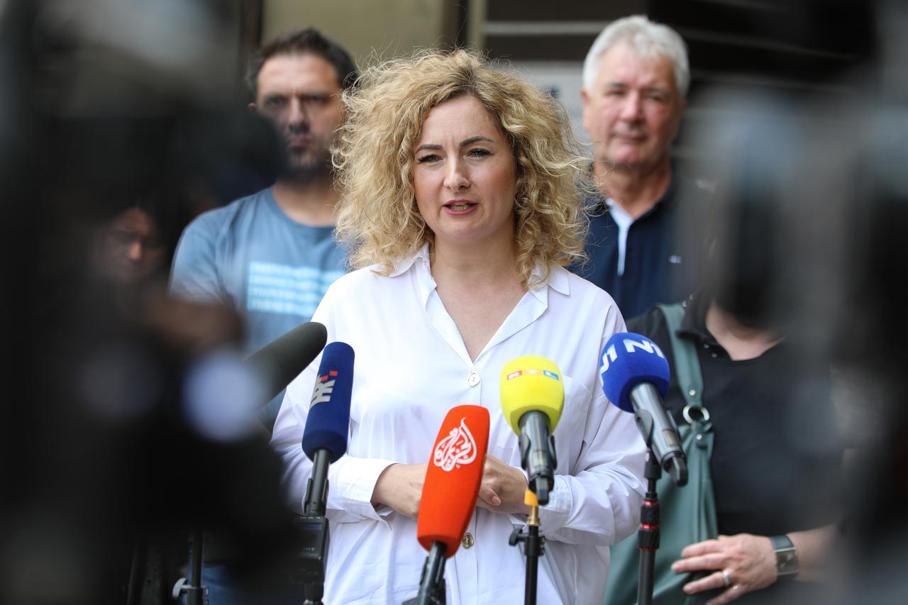 Zagreb: Konferencija za medije  Sindikata državnih i lokalnih službenika i namještenika RH