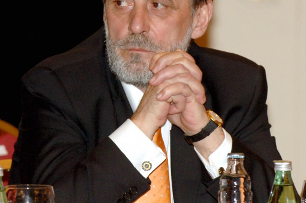 \'unutrasnja....zagreb.....02.03.2007. westin - madjunarodna konferencija ministara vanjskih poslova jugoistocne europe/  vuk draskovic foto: marko lukunic\'