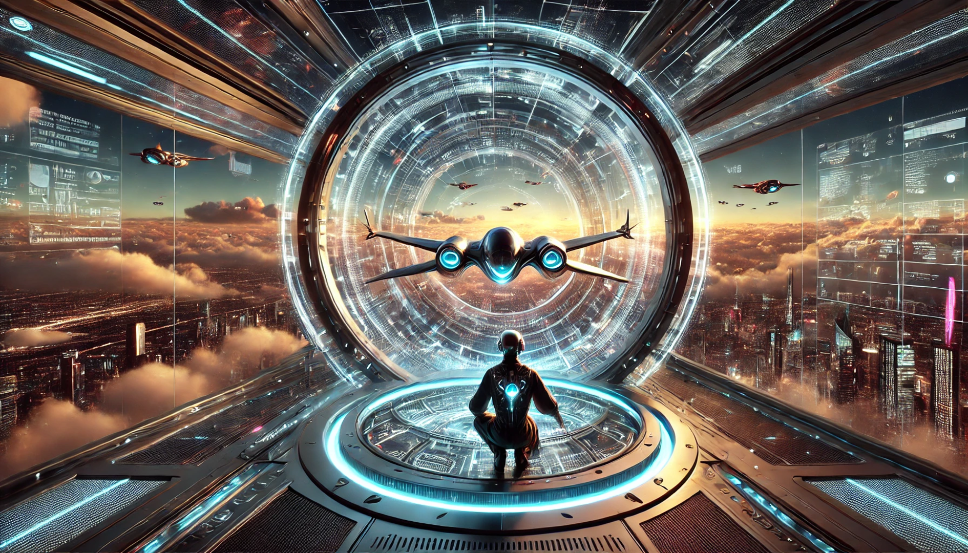 Što se tiče zrakoplova, umjetna inteligencija previđa da će ovako izgledati za 100 godina.