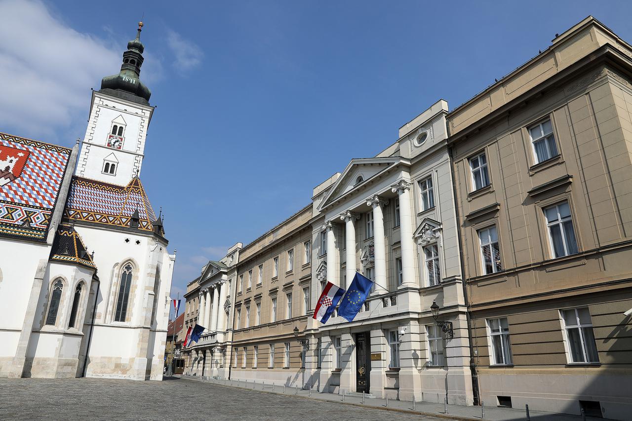 Zagreb: Zgrada Hrvatskog sabora