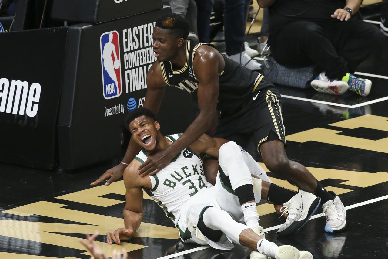 NBA: Playoffs-Milwaukee Bucks at Atlanta Hawks