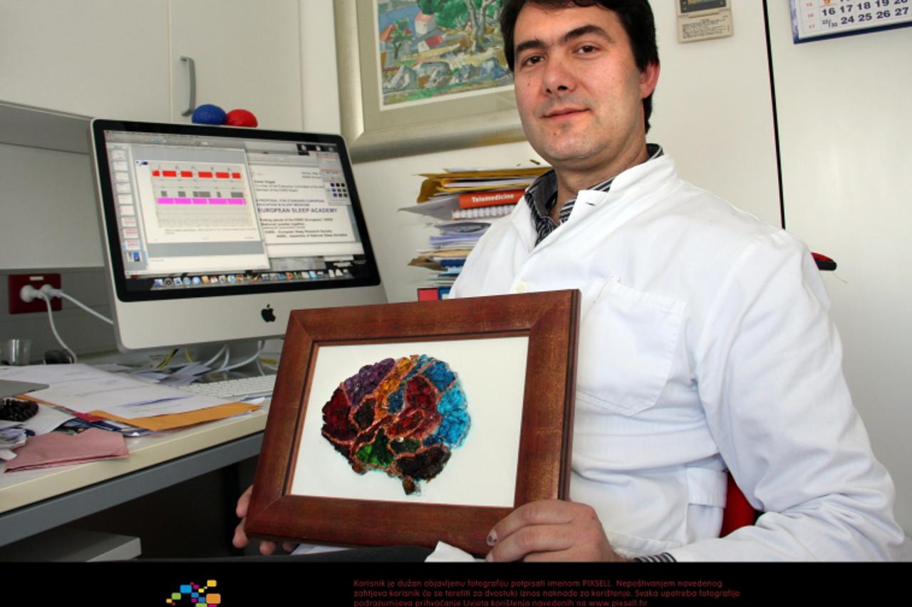 '17.05.2012., Split - Medicinski fakultet, prof. dr. Zoran Djogas otvorio je kliniku za kvalitetno spavanje prvu takvu u Hrvatskoj. Photo: Ivana Ivanovic/PIXSELL'