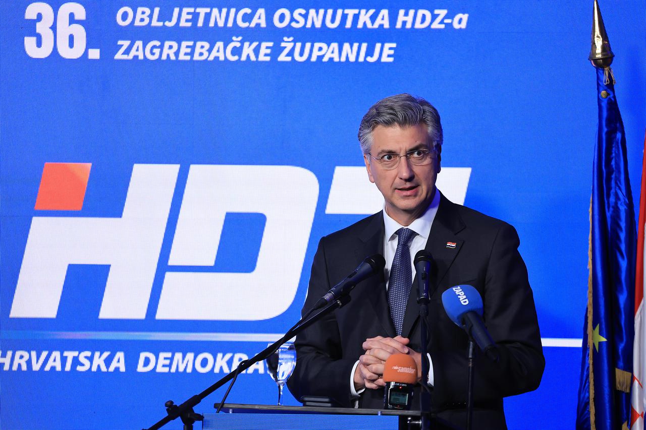 Samobor:  Obilježavanje 36. obljetnice osnivanja HDZ-a Zagrebačke županije