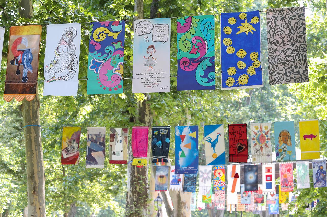 U Zagrebu počeo Festival umjetničkih zastavica
