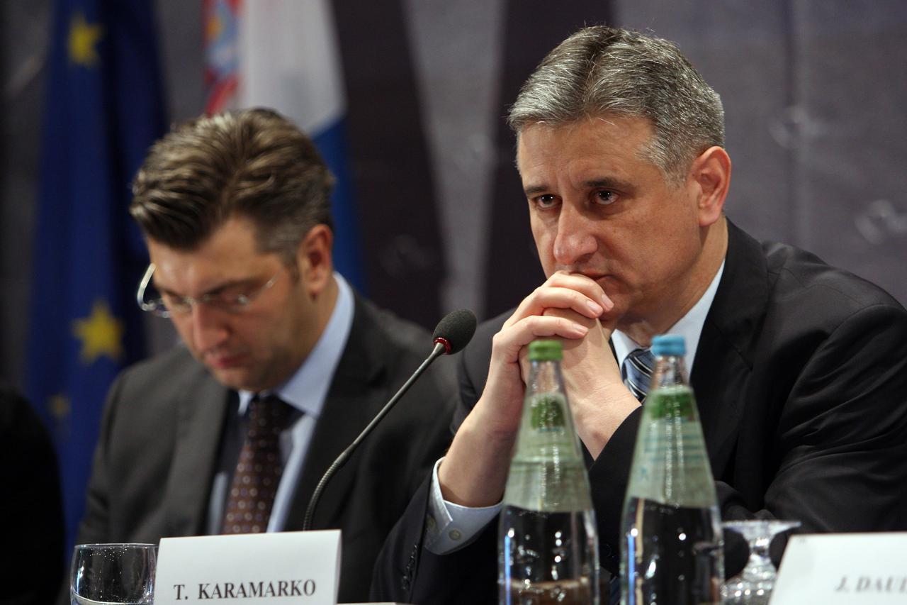 Andrej Plenković i Tomislav Karamarko