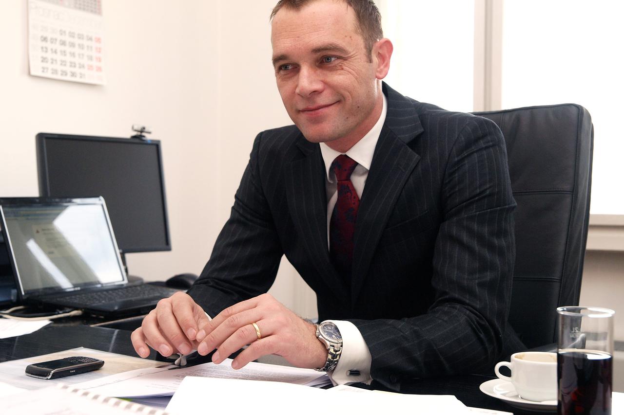 22.12.2010., Zagreb, Hrvatska - Rajko Ruzicka, sektor drvne industrije HGK-a. Phot