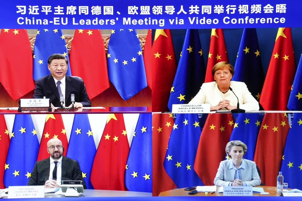 CHINA-BEIJING-XI JINPING-GERMANY-EU-MEETING (CN)