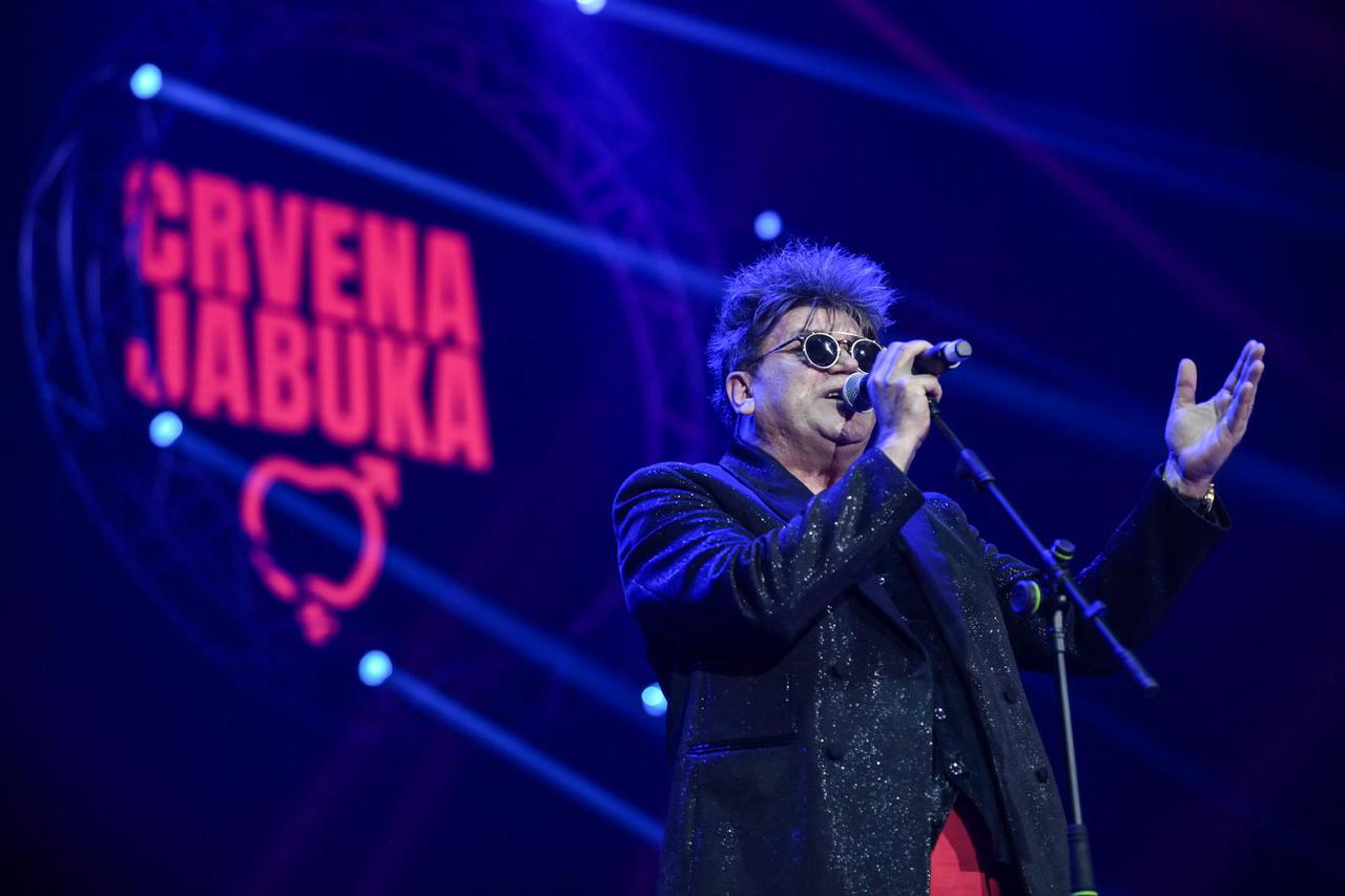 Koncert  Crvene jabuke u zagrebačkoj Areni