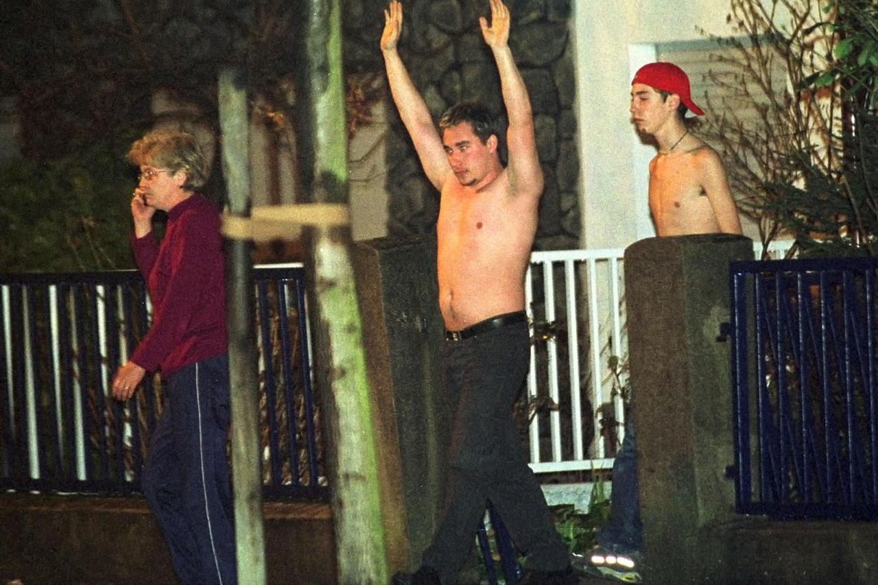 Zagreb: Osu?eni ubojica Sr?an Mla?an ubio policajca i oteo obitelj, arhiva 2002. 