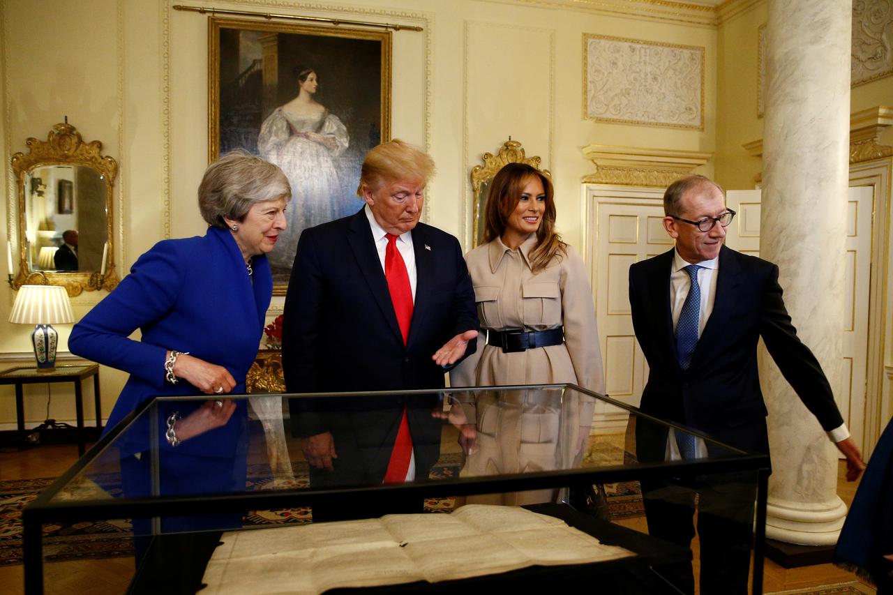 Donald Trump u posjeti Britaniji