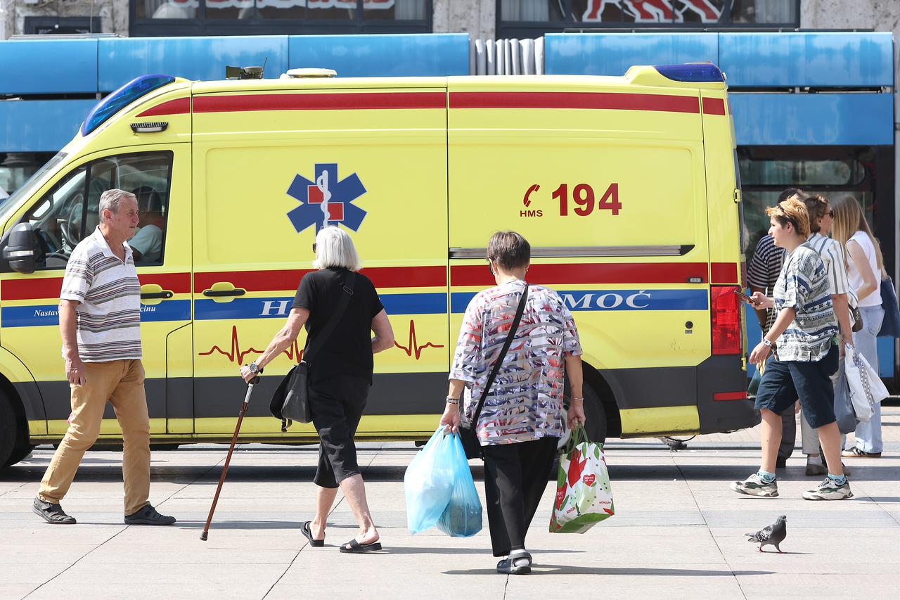 Zagreb: S povratkom vrućina ekipe Hitne pomoći čeka povećani broj intervencija