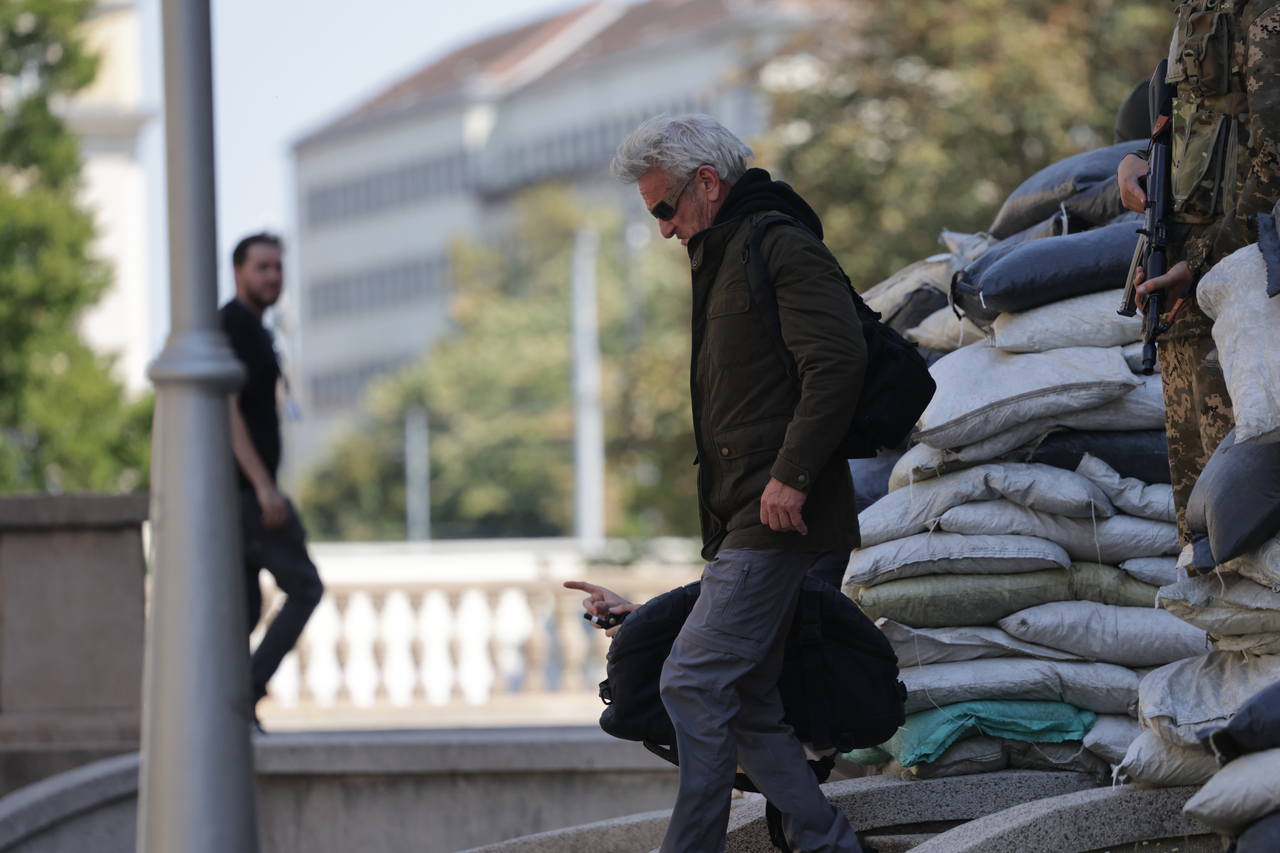 EKSKLUZIVNO: Zagreb:  Sean Penn na snimanju filma Snake Island