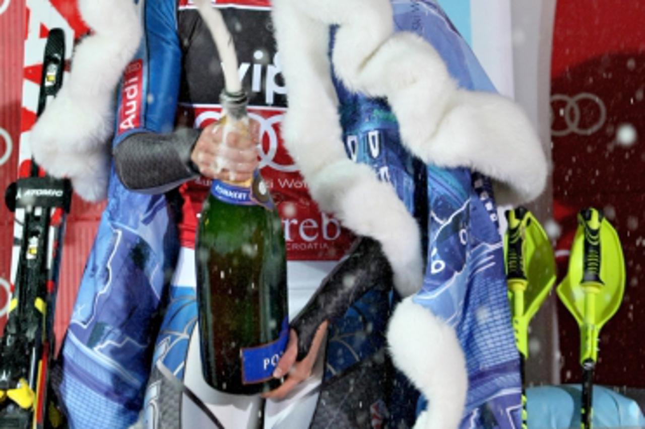 '04.01.2013., Sljeme, Zagreb - Utrka najboljih slalomasica na devetom izdanju Snjezne kraljice. Mikaela Shiffrin nova je Snjezna kraljica.  Photo: Marko Prpic/PIXSELL'