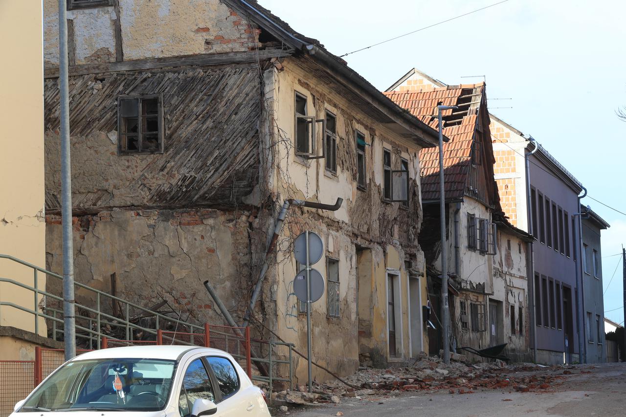 Posljedice razornog potresa u Petrinji i okolici