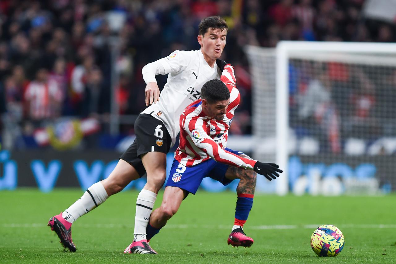 (SP)SPAIN-MADRID-FOOTBALL-SPANISH LEAGUE-ATLETICO DE MADRID VS VALENCIA CF