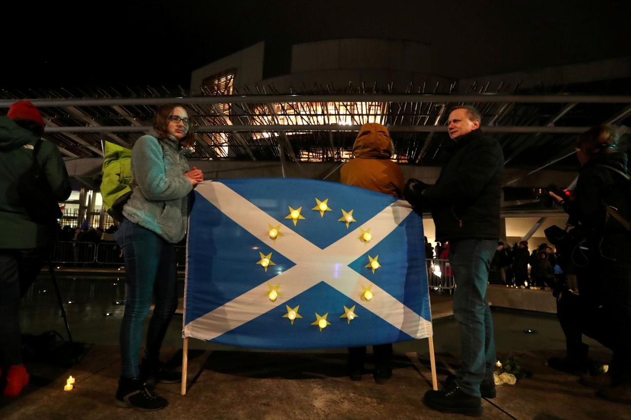 FILE PHOTO: Britain leaves EU on Brexit day