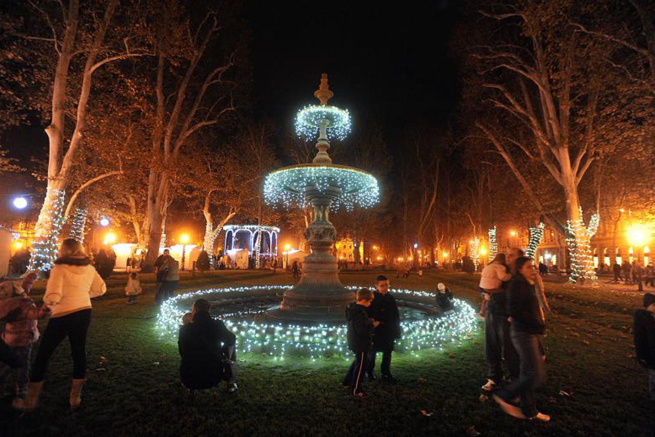 zrinjevac - božić 2011