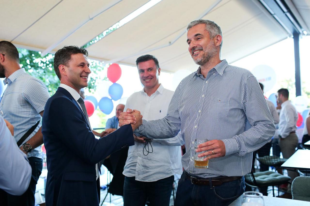 Zagreb: Doček izbornih rezultata u stožeru Mosta