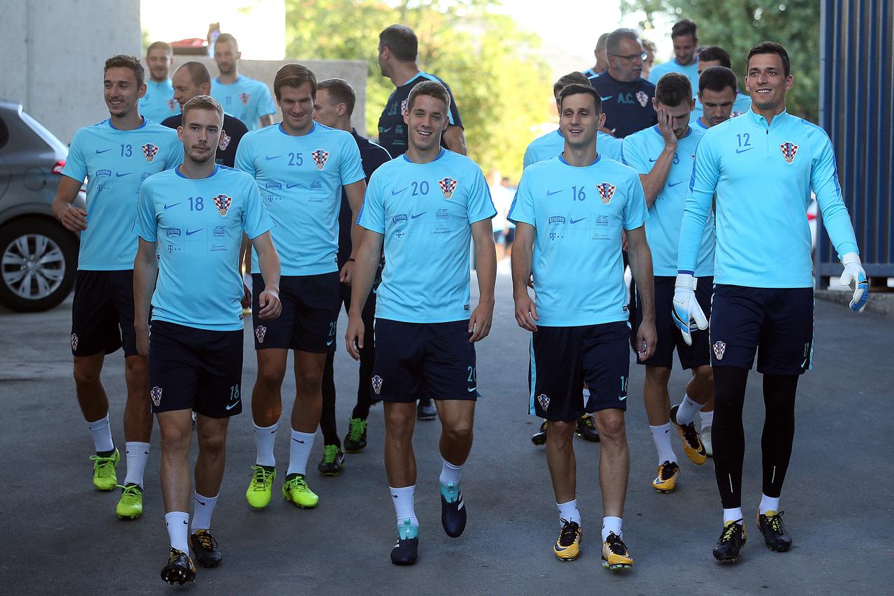 Hrvatska nogometna reprezentacija, trening