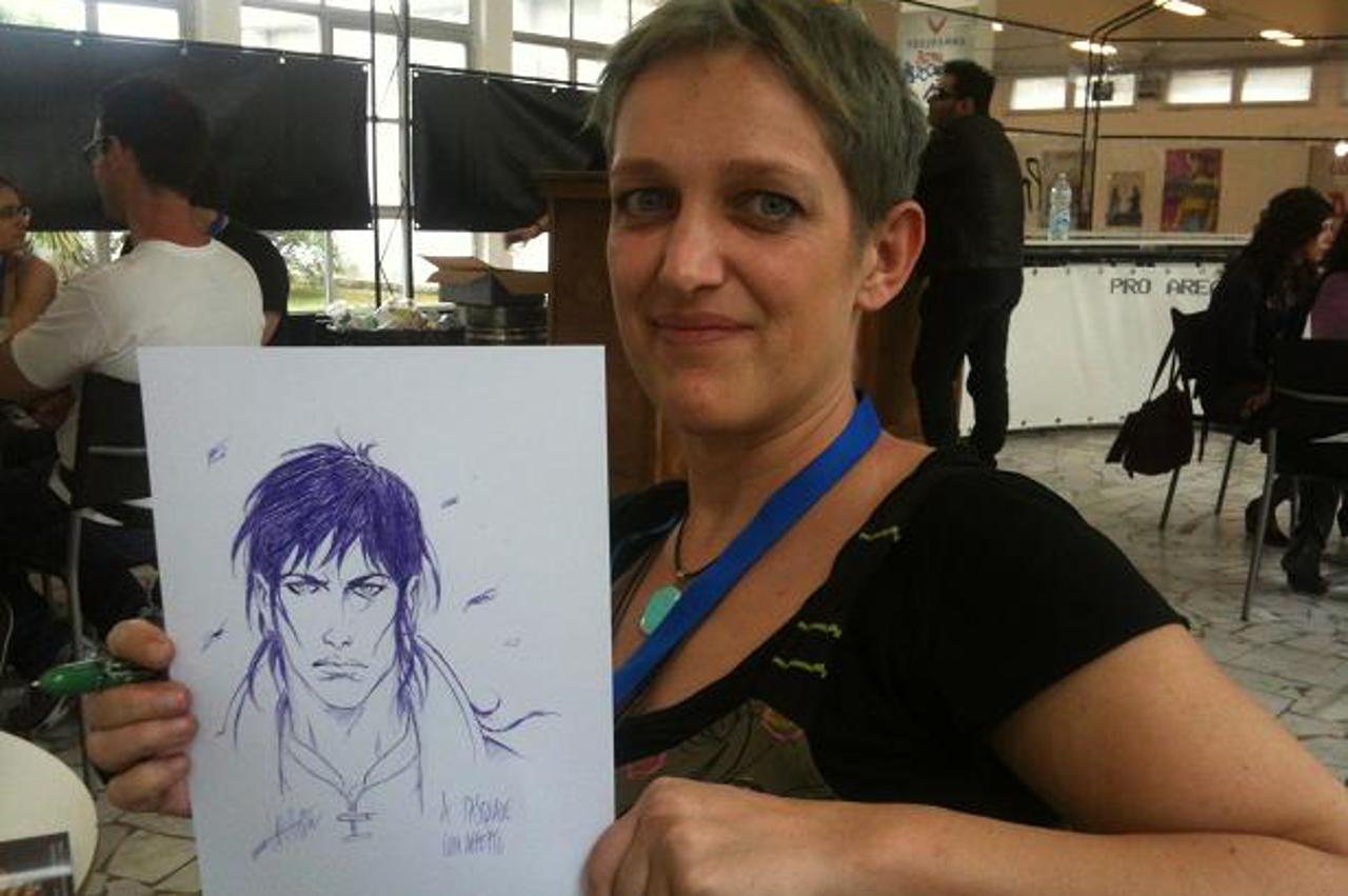 Lola Airaghi iskusna crtačica niza bonnelijevih serijala