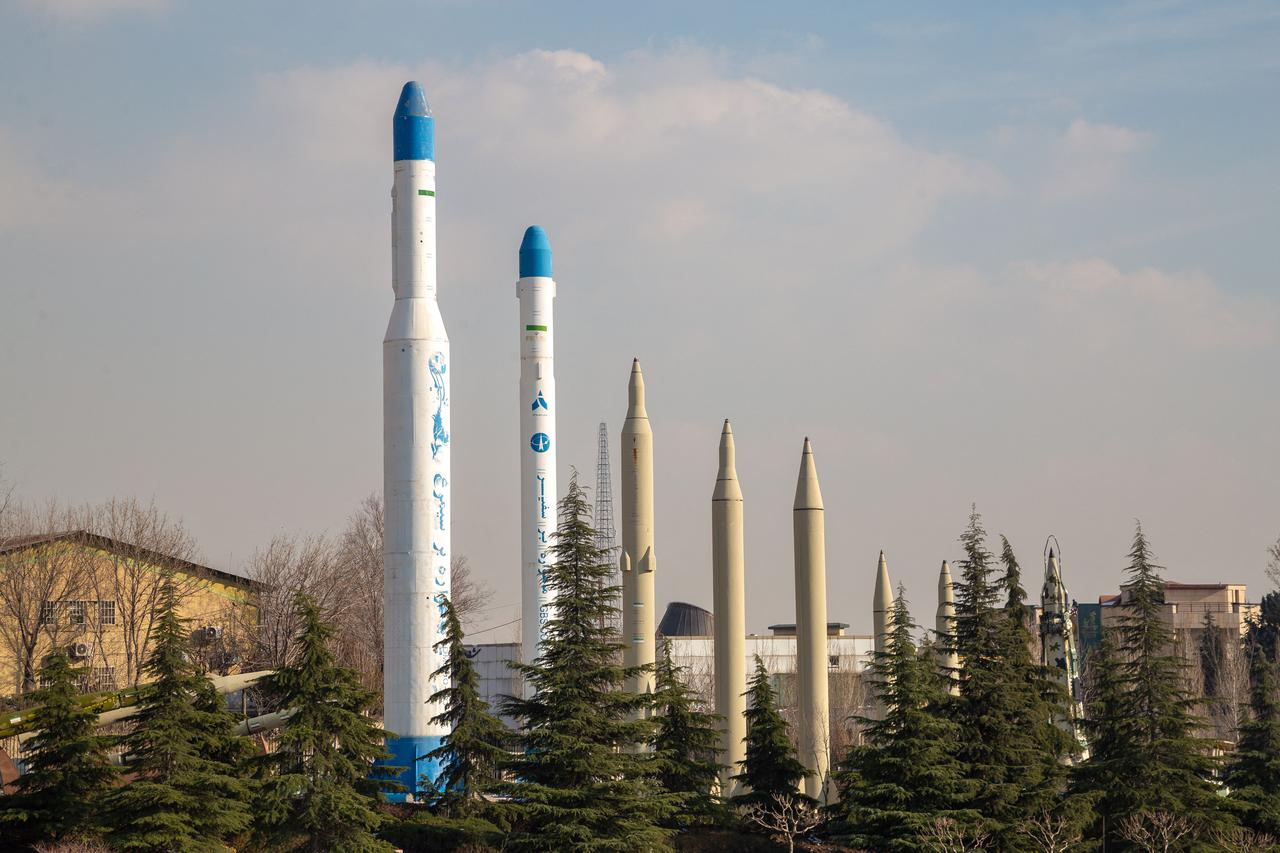 Missiles On Display - Tehran