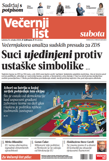 Večernji list naslovnica