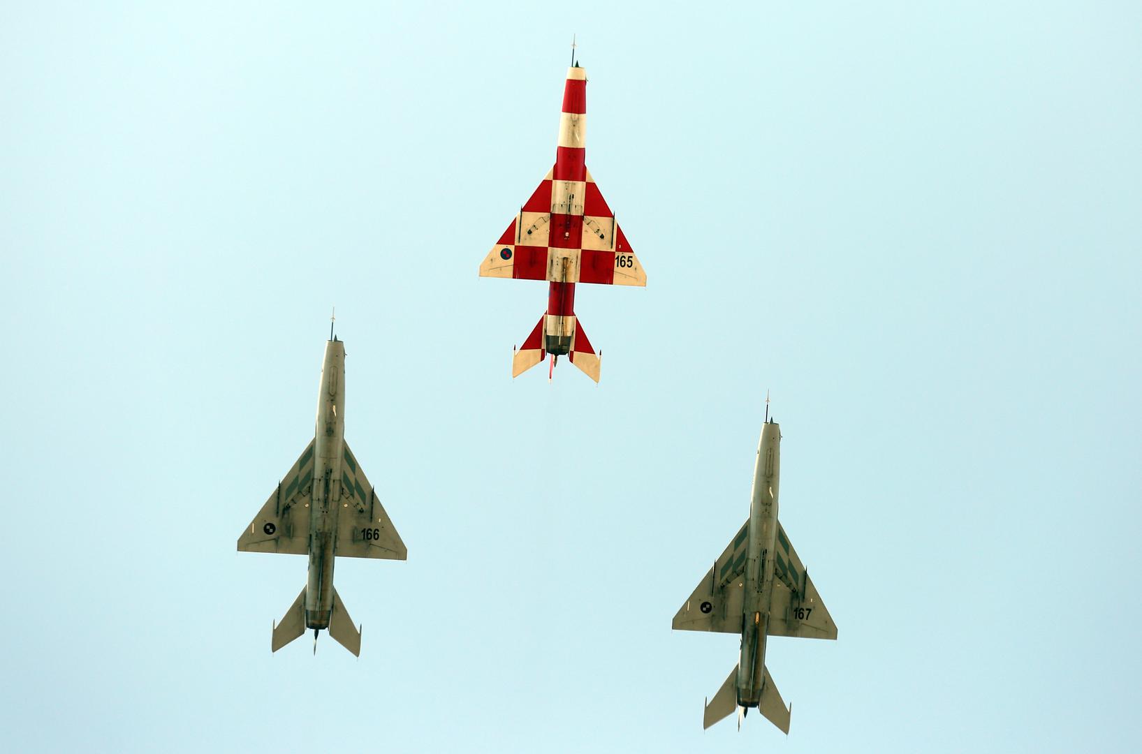 Zračni mimohod zrakoplova Hrvatskog ratnog zrakoplovstva i protuzračne obrane povodom Dana pobjede i domovinske zahvalnosti,