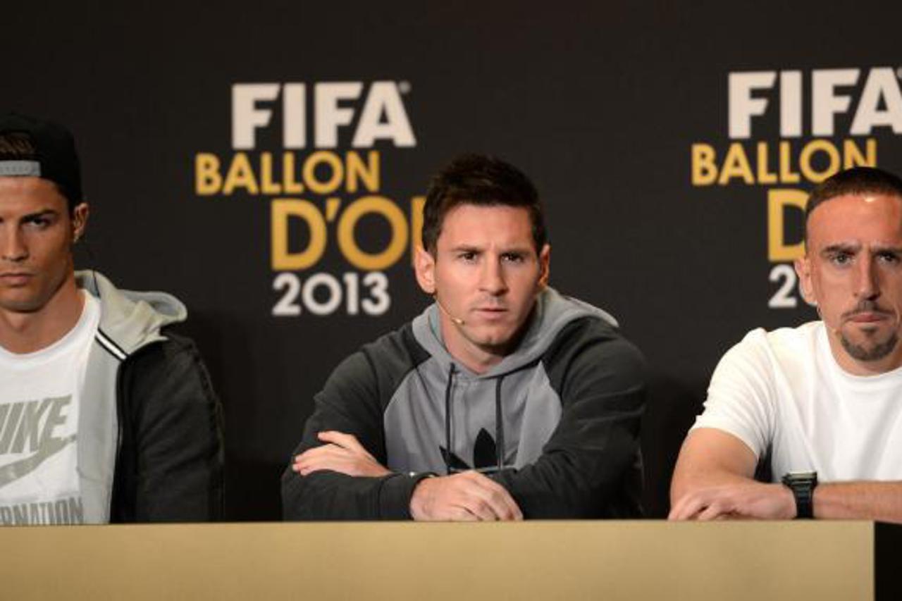 Ronaldo, Messi, Ribery