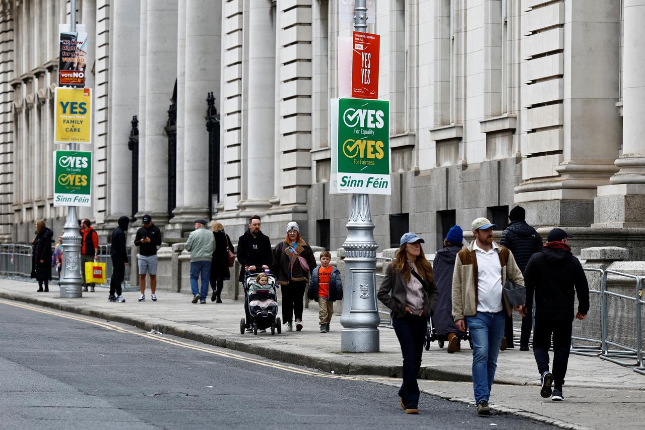 Upcoming referendum called the Family Amendment and the Care Amendment, in Ireland