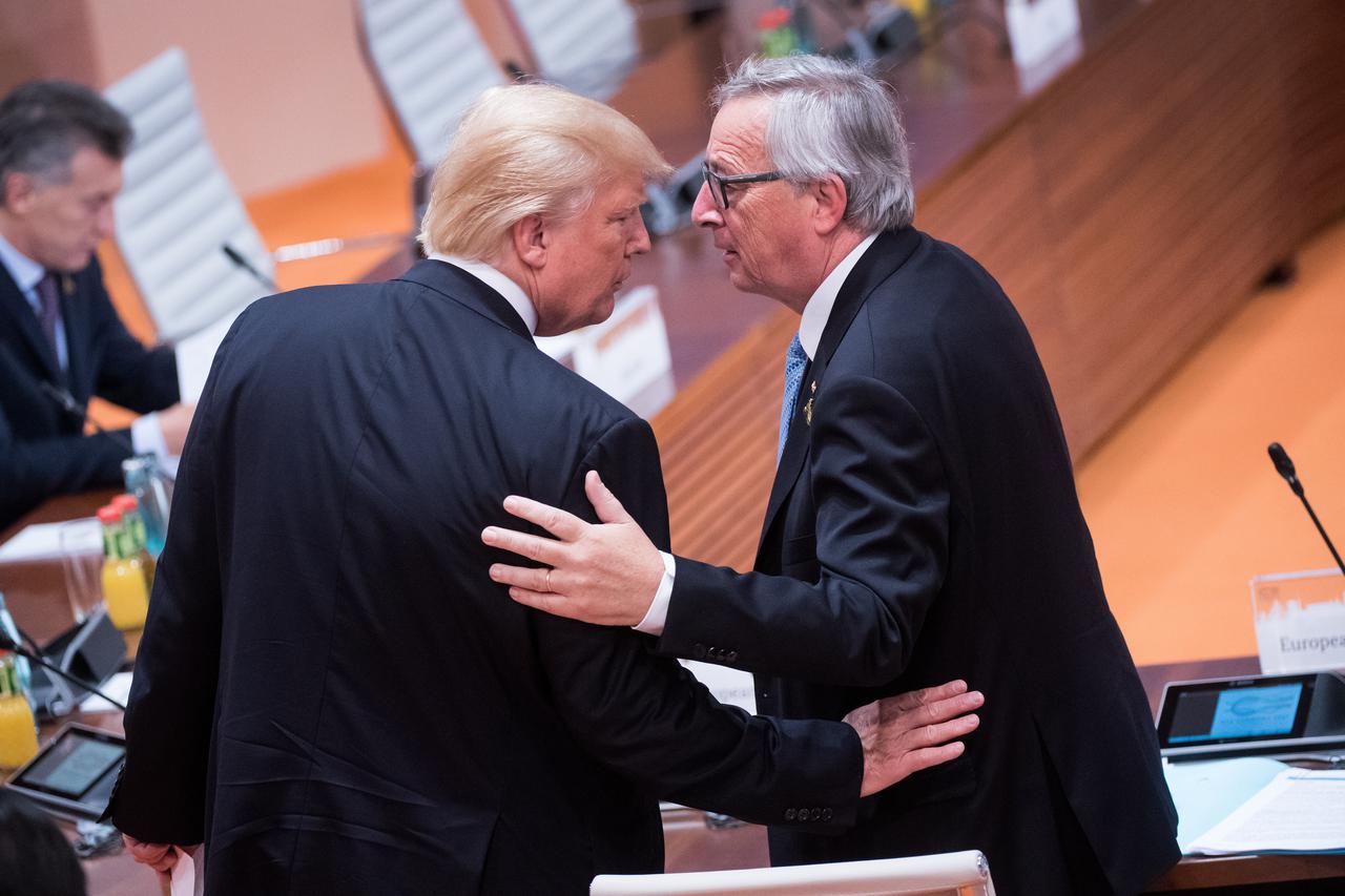 Donald Trump, Jean-Claude Juncker