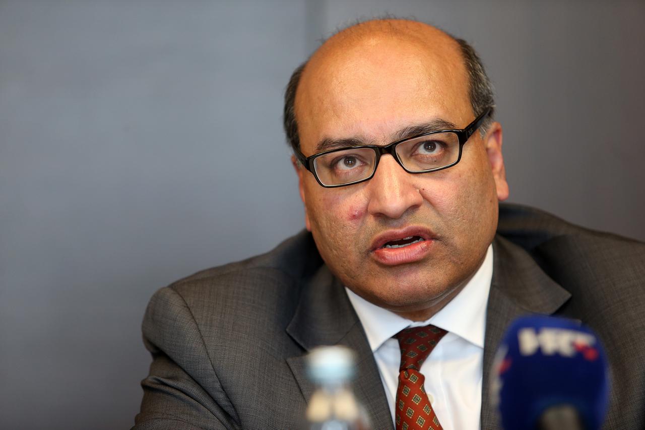 04.07.2013., Zagreb - Suma Chakrabarti, predsjednik Europske banke za obnovu i razvoj