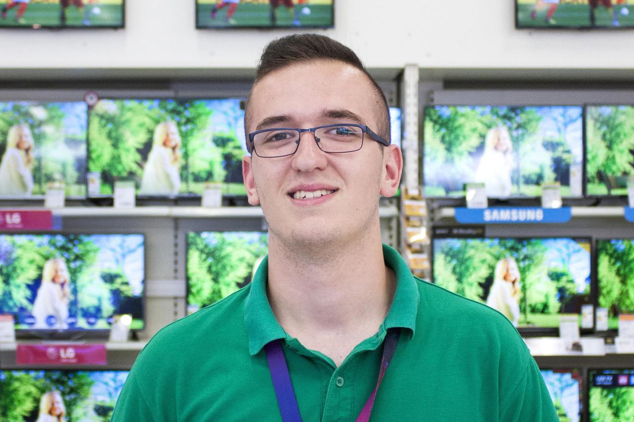 Dominik Srečić iz prodajnog centra Pevec Sesvete