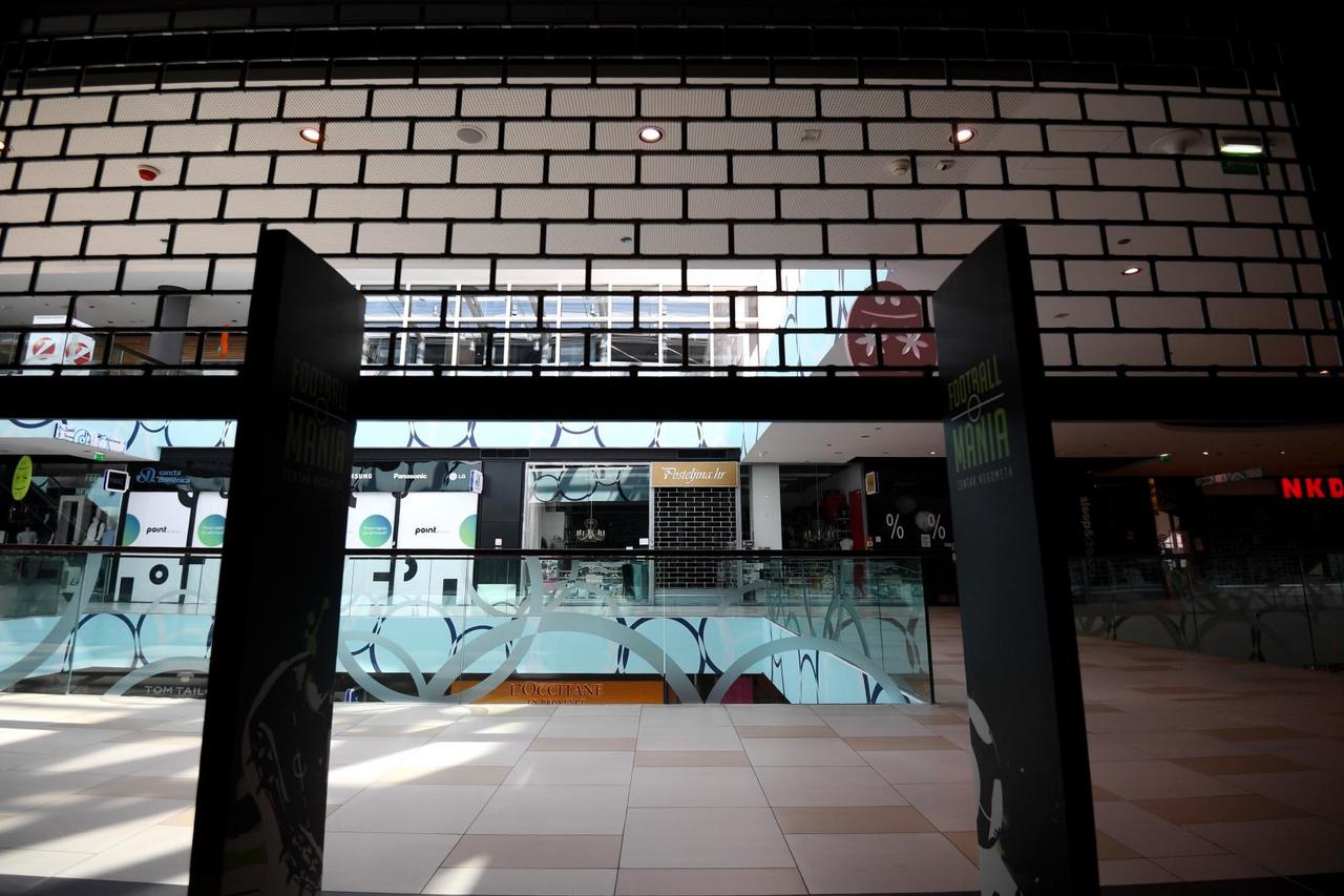 Zagreb: Trgovački centar Point zatvorio većinu svoji trgovina