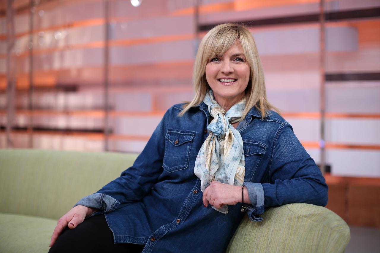 08.01.2016., Zagreb - Sanja Dolezal, pjevacica i televizijska voditeljica. Photo: Anto Magzan/PIXSELL