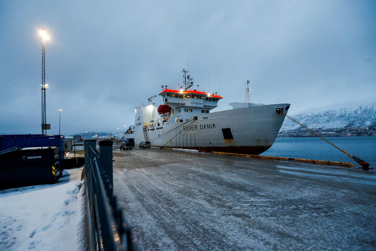Norwegian-owned ship Silver Dania, suspected of cable sabotage in Baltic, is brought to Tromso for investigation