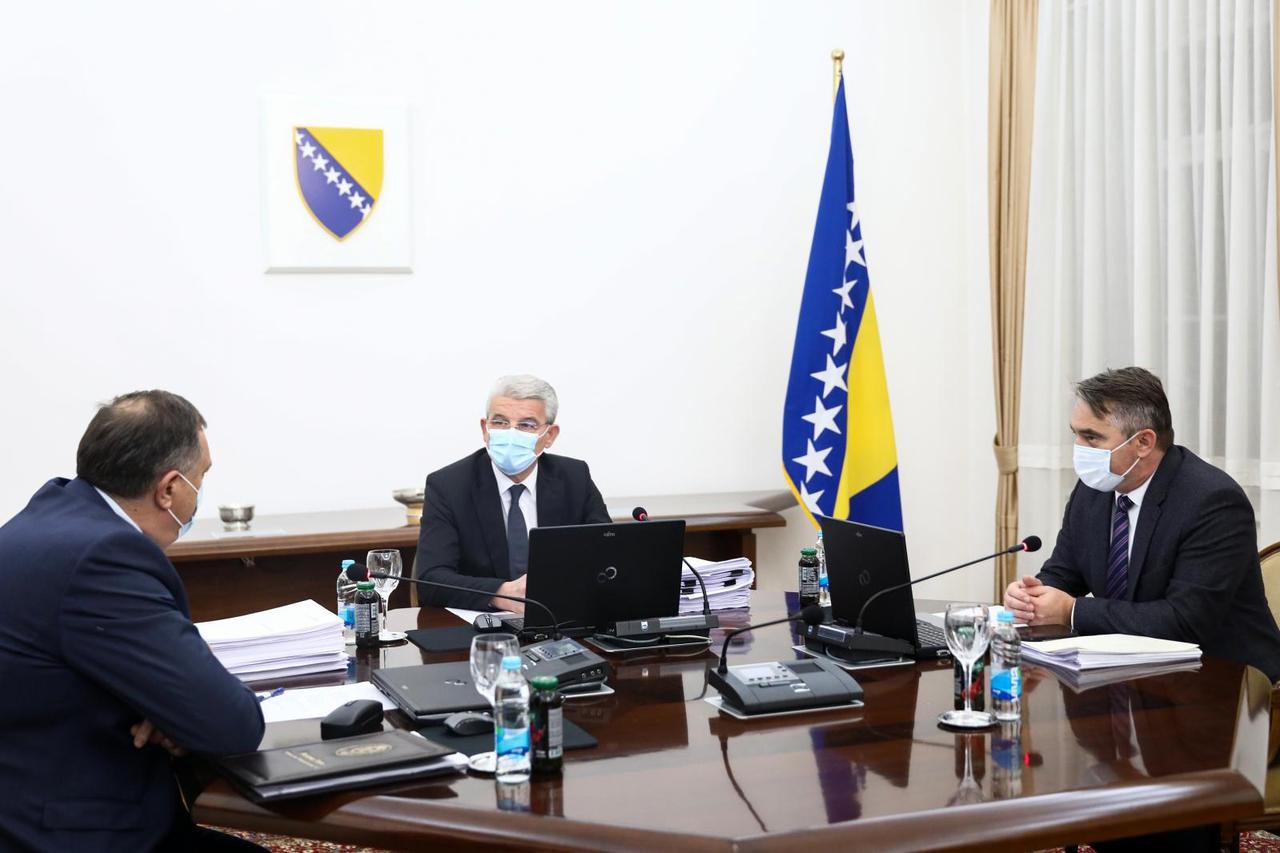 Sarajevo: 18. redovna sjednica Predsjedništva Bosne i Hercegovine