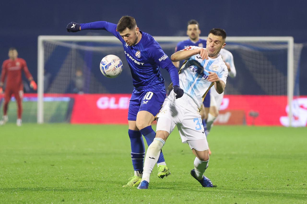 Dinamo i Rijeka sastali se u 14. kolu SuperSport HNL-a