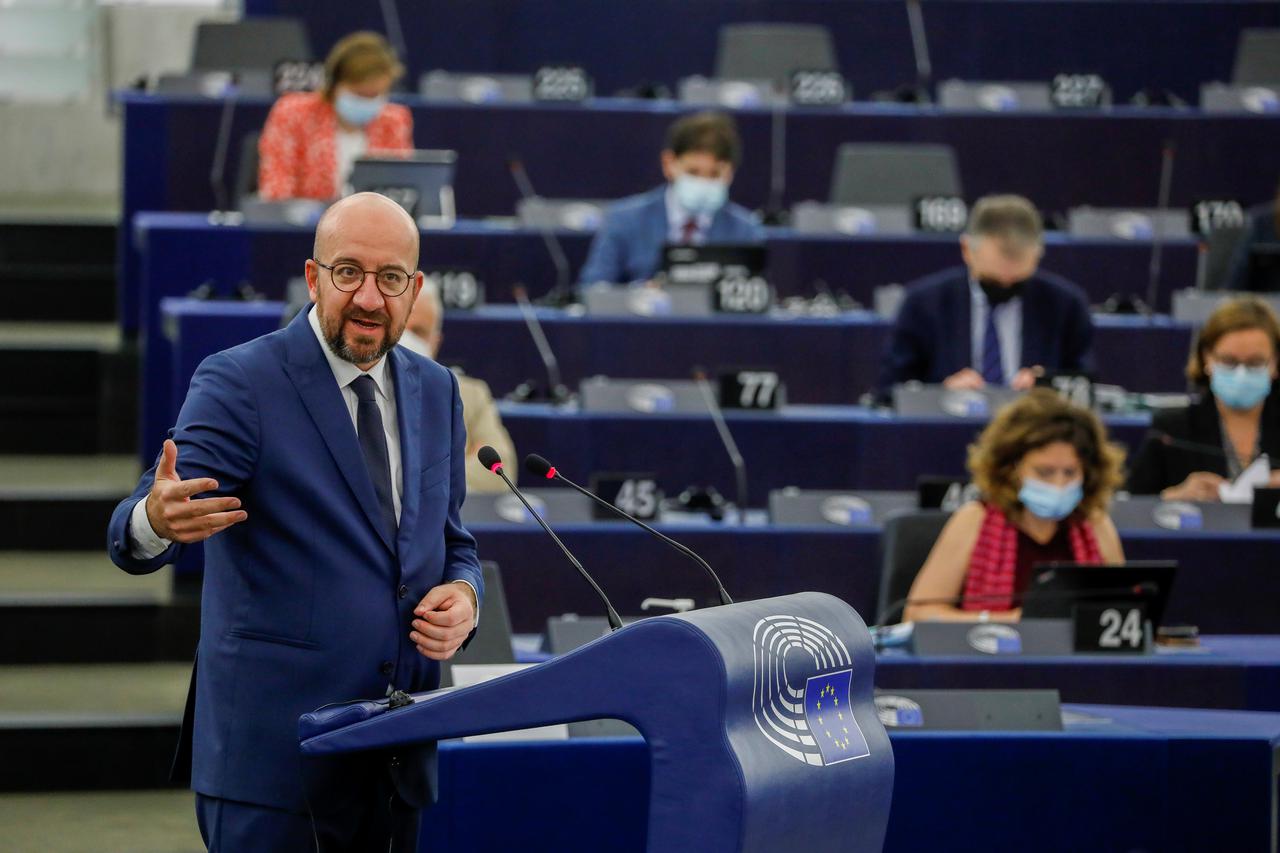 Plenary session at the European Parliament in Strasbourg