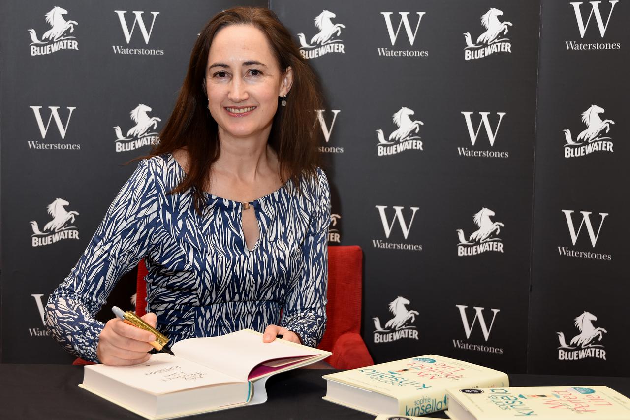 Sophie Kinsella at a book signing