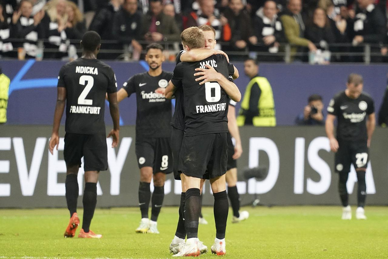 Champions League, Eintracht Frankfurt vs Olympique Marseille