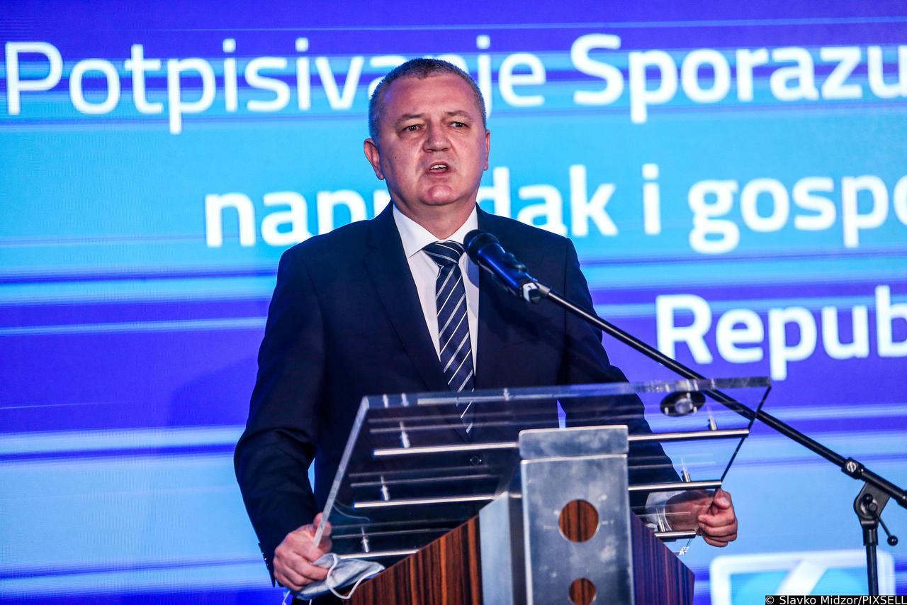 Zagreb: Potpisivanje sporazuma o suradnji za tehnološki napredak i gospodarsku konkurentnost